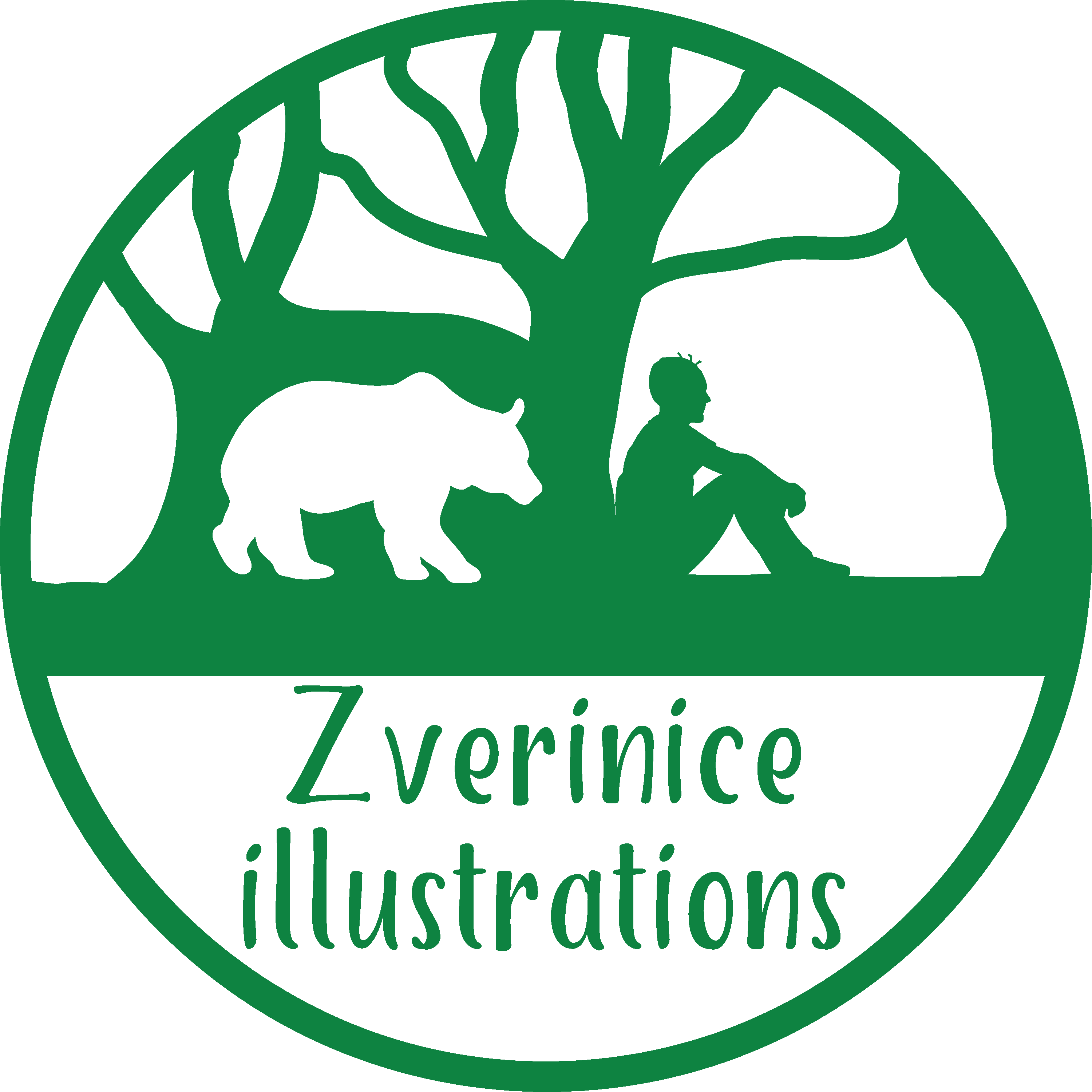 Logo of Zverinice illustrations - the art of Paul Veenvliet